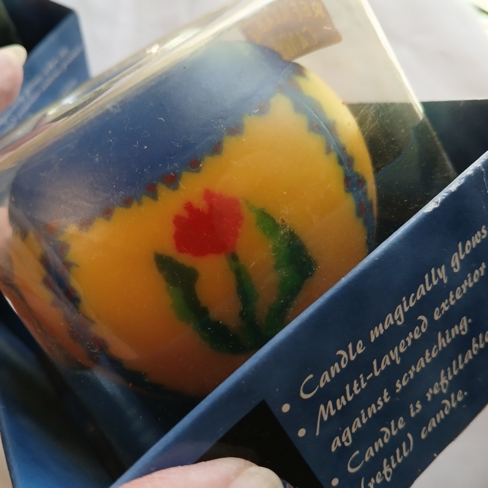 Vintage City Lights Colorful Candle Set